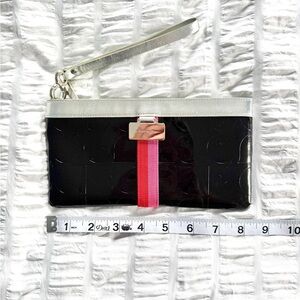 Black, Pink & Red Kate Spade Wristlet Clutch